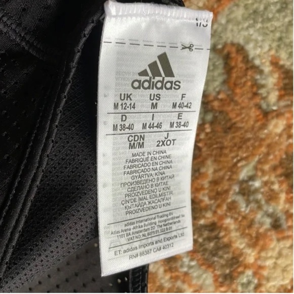 Adidas Womens Training Halter Bra / Compression Crop Top With Strapy Cutout Back - Picture 11 of 12